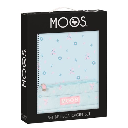 School Set Moos Garden A4 3 Pieces Turquoise by Moos, School Supply Sets - Ref: S4308765, Price: 8,71 €, Discount: %