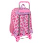 Mochila Escolar com Rodas Barbie Love Cor de Rosa 33 x 42 x 14 cm de Barbie, Mochilas infantis - Ref: S4309501, Preço: 30,27 ...