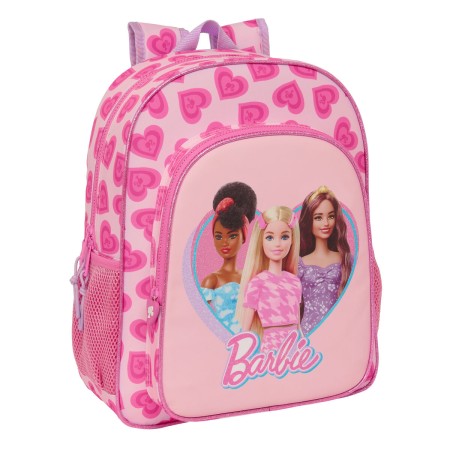 Cartable Barbie Love Rose 32 X 38 X 12 cm de Barbie, Sacs à dos enfant - Réf : S4309508, Prix : 17,21 €, Remise : %