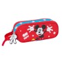 Trousse Fourre-Tout Double Mickey Mouse Clubhouse Fantastic Bleu Rouge 21 x 8 x 6 cm de Mickey Mouse Clubhouse, Trousses - Ré...