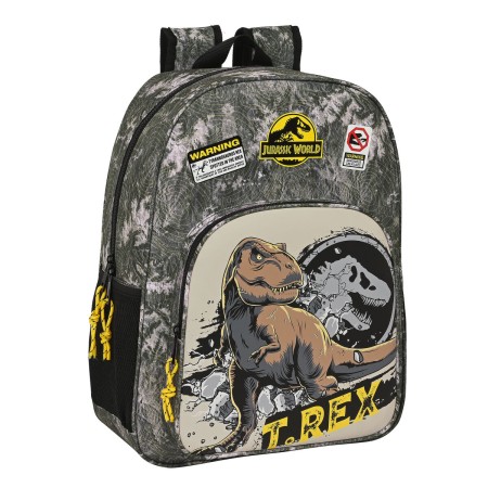 Mochila Escolar Jurassic World Warning Cinzento 33 x 42 x 14 cm de Jurassic World, Mochilas infantis - Ref: S4309798, Preço: ...