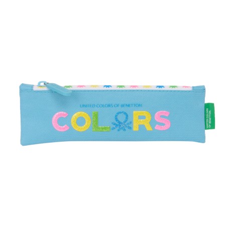 Bolsa Escolar Benetton Spring Azul celeste 20 x 6 x 1 cm de Benetton, Estojos - Ref: S4309983, Preço: 3,40 €, Desconto: %