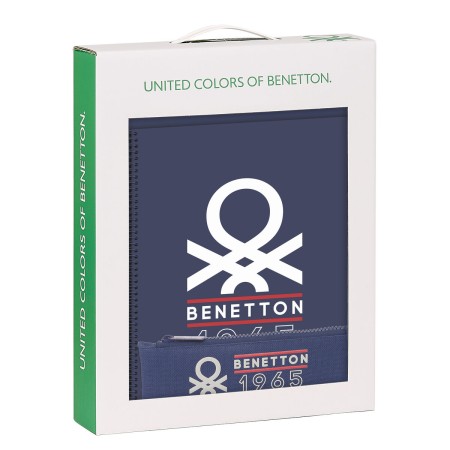 Stationery Set Benetton Varsity Grey Navy Blue by Benetton, School Supply Sets - Ref: S4310026, Price: 10,31 €, Discount: %