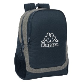 Mochila Escolar Kappa Dark navy Cinzento Azul Marinho 32 x 44 x 16 cm de Kappa, Mochilas infantis - Ref: S4310139, Preço: 18,...