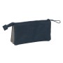 Triple Carry-all Kappa Dark navy Grey Navy Blue 22 x 12 x 3 cm by Kappa, Pencil cases - Ref: S4310144, Price: 6,68 €, Discoun...