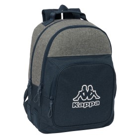 Cartable Kappa Dark navy Gris Blue marine 32 x 42 x 15 cm de Kappa, Sacs à dos enfant - Réf : S4310145, Prix : 24,16 €, Remis...