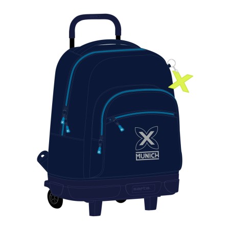 Mochila Escolar con Ruedas Munich Nautic Azul marino 33 X 45 X 22 cm de Munich, Mochilas infantiles - Ref: S4310173, Precio: ...