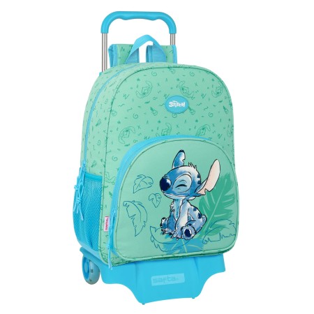 School Bag Lilo & Stitch Aloha Turquoise 33 x 42 x 14 cm by Lilo & Stitch, Children's Backpacks - Ref: S4310640, Price: 50,82...