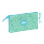 Portatodo Triple Stitch Aloha Turquesa 22 x 12 x 3 cm de Stitch, Estuches - Ref: S4310643, Precio: 9,85 €, Descuento: %