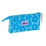 Trousse Fourre-Tout Triple Lilo & Stitch Hawaii Bleu 22 x 12 x 3 cm de Lilo & Stitch, Trousses - Réf : S4310659, Prix : 9,85 ...