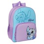 Mochila Escolar Stitch Sweet Azul Lilás 33 x 42 x 14 cm de Stitch, Mochilas infantis - Ref: S4310663, Preço: 30,63 €, Descont...