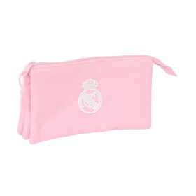 Trousse Fourre-Tout Triple Real Madrid C.F. Rose 22 x 12 x 3 cm de Real Madrid C.F., Trousses - Réf : S4311170, Prix : 11,64 ...