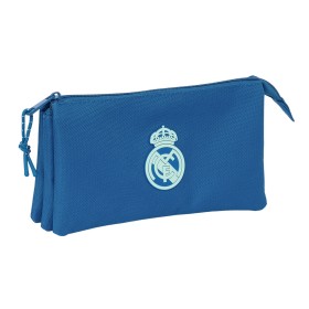 Mochila Escolar Real Madrid C.F. Azul 22 x 12 x 3 cm de Real Madrid C.F., Mochilas infantis - Ref: S4311172, Preço: 11,64 €, ...