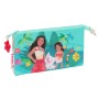 Triple Carry-all Vaiana Blue Beige 22 x 12 x 3 cm by Vaiana, Pencil cases - Ref: S4311275, Price: 9,20 €, Discount: %