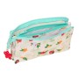 Triple Carry-all Vaiana Blue Beige 22 x 12 x 3 cm by Vaiana, Pencil cases - Ref: S4311275, Price: 9,20 €, Discount: %