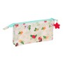 Triple Carry-all Vaiana Blue Beige 22 x 12 x 3 cm by Vaiana, Pencil cases - Ref: S4311275, Price: 9,20 €, Discount: %