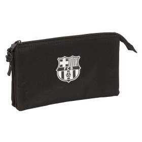 Trousse Fourre-Tout Triple F.C. Barcelona Noir 22 x 12 x 3 cm de F.C. Barcelona, Trousses - Réf : S4311309, Prix : 11,64 €, R...