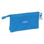 Portatodo Triple F.C. Barcelona Azul 22 x 12 x 3 cm de F.C. Barcelona, Estuches - Ref: S4311311, Precio: 11,64 €, Descuento: %