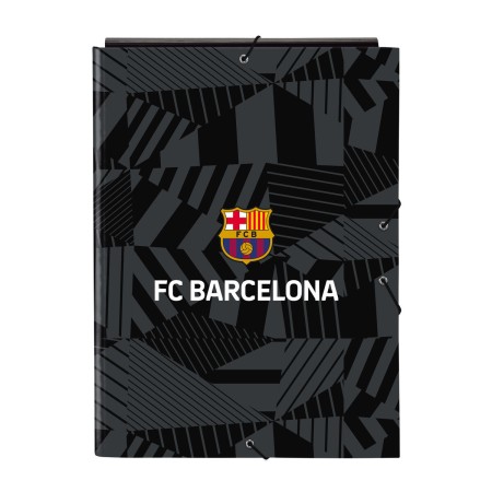 Ringbuch F.C. Barcelona Black Schwarz A4 26 x 33.5 x 2.5 cm von F.C. Barcelona, Aktenschränke - Ref: S4311319, Preis: 6,22 €,...