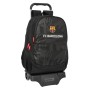 School Rucksack with Wheels F.C. Barcelona Black Black 32 x 44 x 16 cm by F.C. Barcelona, Children's Backpacks - Ref: S431132...