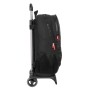 School Rucksack with Wheels F.C. Barcelona Black Black 32 x 44 x 16 cm by F.C. Barcelona, Children's Backpacks - Ref: S431132...