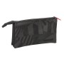 Trousse Fourre-Tout Triple F.C. Barcelona Black Noir 22 x 12 x 3 cm de F.C. Barcelona, Trousses - Réf : S4311332, Prix : 11,6...