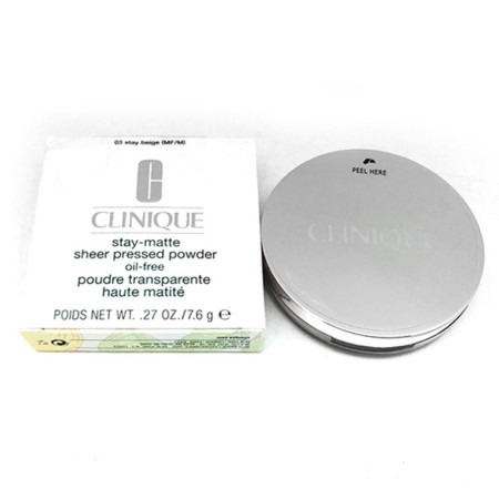 Pós Compactos Stay-Matte Clinique Stay Buff (7,6 g) de Clinique, Pós - Ref: S4501986, Preço: 36,49 €, Desconto: %