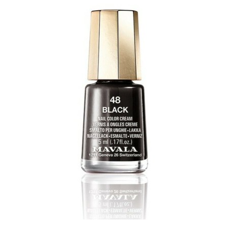 Verniz de unhas Nail Color Cream Mavala 48-black (5 ml) de Mavala, Vernizes - Ref: S4505984, Preço: 7,14 €, Desconto: %