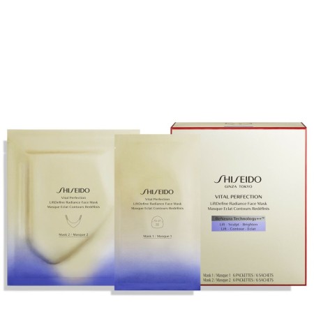 Set de Cosmética Mujer Shiseido Vital Perfection LiftDefine Radiance (6 pcs) de Shiseido, Sets y juegos para el cuidado de la...