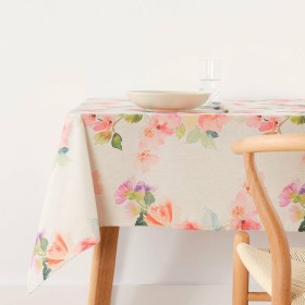 Stain-proof resined tablecloth Belum Childish Hogwarts Multicolour 150 x 150 cm | Tienda24 Tienda24.eu