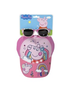 Set de gorra y gafas de sol Peppa Pig 2 Piezas Rosa (51 cm) de Peppa Pig, Niña - Ref: S0738823, Precio: €11.02, Descuento: %