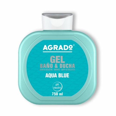 Gel de duche Agrado Aqua Blue 750 ml de Agrado, Géis de duche - Ref: S4509783, Preço: 3,35 €, Desconto: %