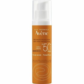 Crème Solaire Avec Couleur Avene Tinted Fluid SPF50+ (50 ml) de Avene, Filtres solaires - Réf : S4513764, Prix : 24,61 €, Rem...