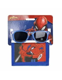 Set aus Sonnenbrille und Portemonnaie Spider-Man 2 Stücke Blau von Spider-Man, Geldbörsen - Ref: S0738885, Preis: 8,18 €, Rab...