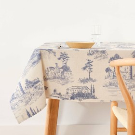 Stain-proof resined tablecloth Belum 0120-313 Blue 250 x 150 cm | Tienda24 Tienda24.eu