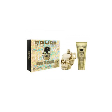 Men's Perfume Set Police BORN TO SHINE EDT 2 Pieces by Police, Sets - Ref: S4522548, Price: 30,47 €, Discount: %