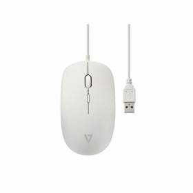 Souris V7 MU200GS-WHT   Blanc de V7, Souris - Réf : S55005638, Prix : 8,95 €, Remise : %