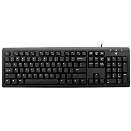 Teclado V7 KU200GS-DE Negro Alemán QWERTZ de V7, Teclados - Ref: S55005641, Precio: 13,12 €, Descuento: %