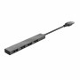 USB Hub Trust 23786 USB x 4 Grey Silver Aluminium 3600 W by Trust, USB hubs - Ref: S55008931, Price: 15,61 €, Discount: %