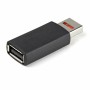 Cavo USB 2.0 Startech USBSCHAAMF Nero di Startech, Cavi USB - Rif: S55015766, Prezzo: 6,97 €, Sconto: %