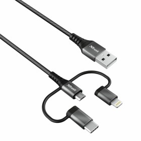 Cable USB Trust 23572    USB A Negro de Trust, Cables USB - Ref: S55016141, Precio: 27,24 €, Descuento: %