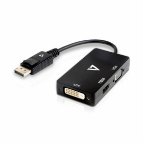 Adattatore Mini DisplayPort con VGA/DVI/HDMI V7 V7DP-VGADVIHDMI-1E Nero di V7, Video convertiori - Rif: S55019188, Prezzo: 17...