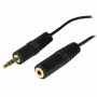 Cable Alargador Jack (3,5 mm) Startech MU12MF    3,7 m Negro de Startech, Cables - Ref: S55056372, Precio: 6,81 €, Descuento: %