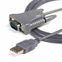 Adaptateur Startech ICUSB232DB25   DB25 Gris USB 2.0 DB9 de Startech, Adaptateurs - Réf : S55056610, Prix : 24,47 €, Remise : %