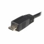 Cable USB a Micro USB Startech UUSBHAUB1M      USB A Micro USB B Negro | Tienda24 - Global Online Shop Tienda24.eu