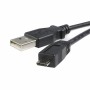 Cable USB a Micro USB Startech UUSBHAUB1M      USB A Micro USB B Negro | Tienda24 - Global Online Shop Tienda24.eu