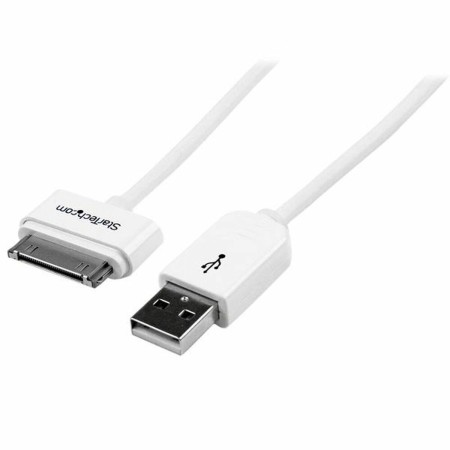 Câble USB Startech USB2ADC1M      USB A Blanc | Tienda24 - Global Online Shop Tienda24.eu