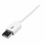 Câble USB Startech USB2ADC1M      USB A Blanc | Tienda24 - Global Online Shop Tienda24.eu