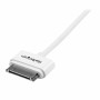 Câble USB Startech USB2ADC1M      USB A Blanc | Tienda24 - Global Online Shop Tienda24.eu