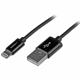 USB A to USB C Cable DCU Black (1,5M) | Tienda24 - Global Online Shop Tienda24.eu